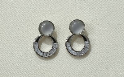 Double Loop Drop Earrings Double Loop Drop Earrings