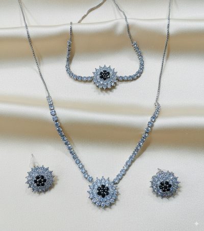 The Midnight Bloom Jewelry Set The Midnight Bloom Jewelry Set