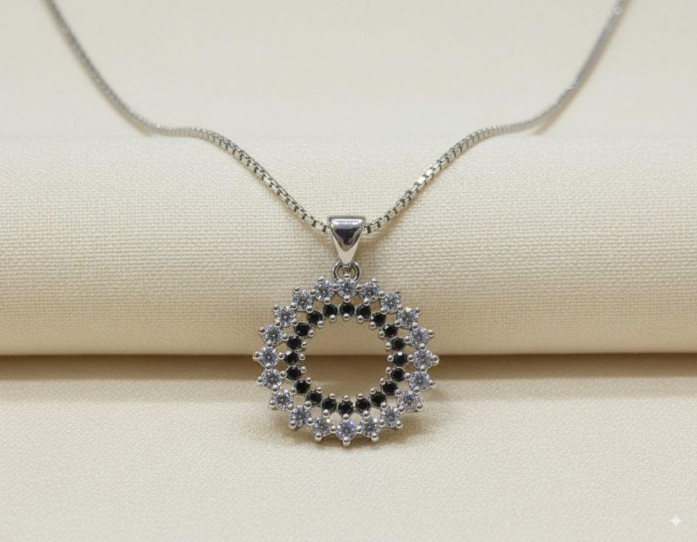 Crown Jewel Pendant Necklace