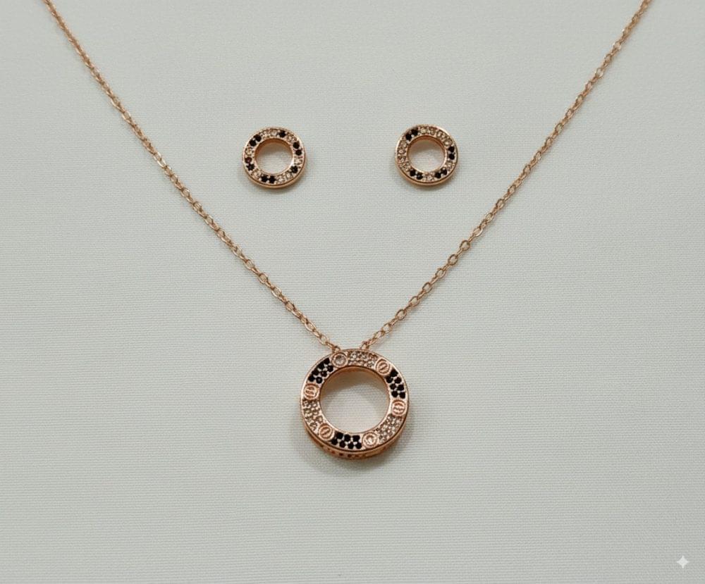 Circle of Sparkle Jewelry Set